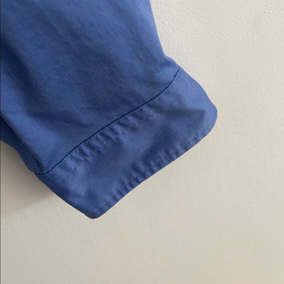 Eddie Bauer Blue Dress Shirt Classic Button-Down - Picture 5 of 9
